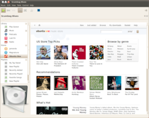 UbuntuOne Music Store