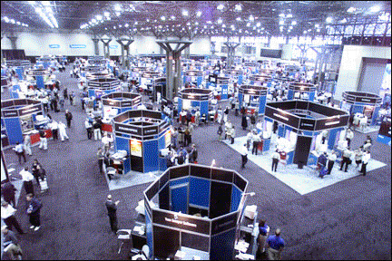 Java Business Conference Show Floor.
