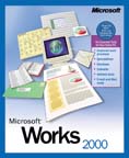 Microsoft Works 2000 Box.