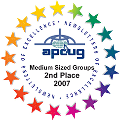 ACPUG Newsletter Award