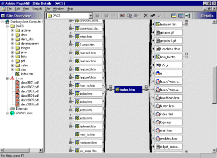 Adobe PageMill 3.0 Screen Shot.