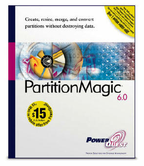 PowerQuest PatitionMagic Box 6.0