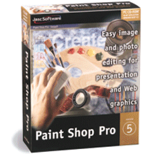 Paint Shop Pro 5.0 Box